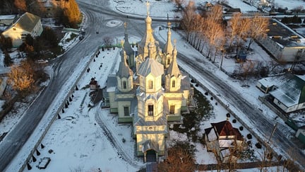 Dziedzictwo architektoniczne regionu Supii — zdjęcie lotnicze