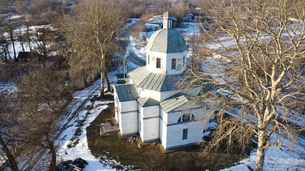 Architekturerbe der Supii-Region — Forschungsfoto