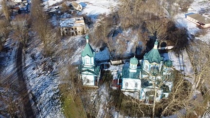 Wooden Church of St. John the Baptist in Lekhnivka